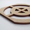 Ekena Millwork Extra Small Sullivan Decorative Fretwork Wood Wall Panels, Birch, 7 3/8"W x 7 3/8"H x 3/8"T WALW08X08X0375SULBI - alternate 5
